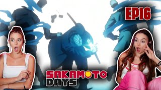 So CRAZY🔥 Sakamoto Days Episode 16 REACTION | Slice Slice Dance |
