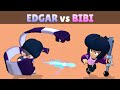 EDGAR vs BIBI | 23 Tests | Best EPIC Brawler in Brawl Stars!