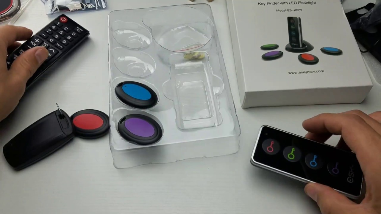ESky Wireless Key Finder/Remote with 4 Transmitter Review & How to