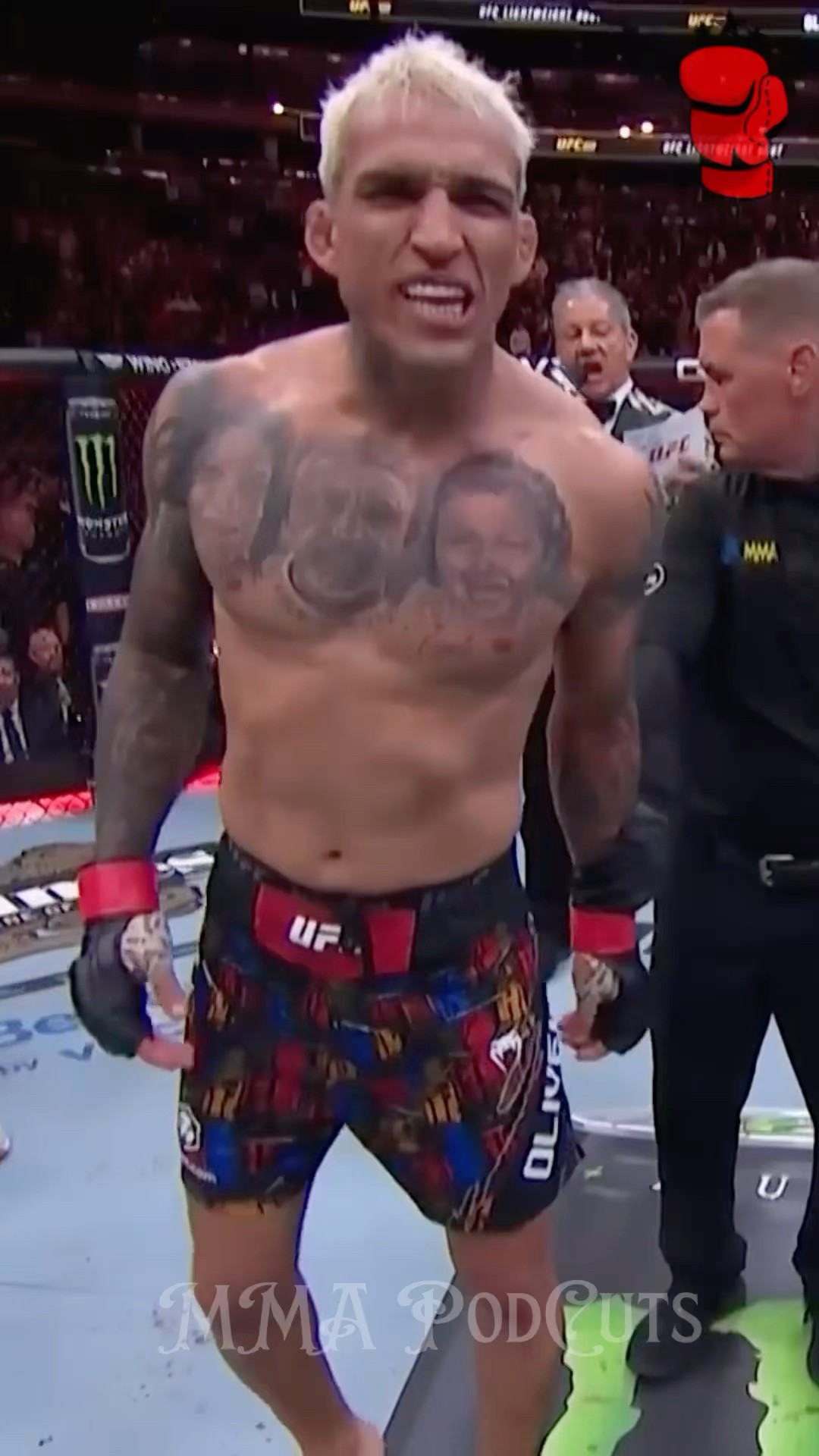 CHARLES OLIVEIRA SOBRE LUTA COM CHANDLER #mma #luta #boxe #ufc #foryou #shortsfeed #brasil