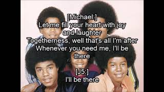 Jackson 5 - I'll Be There (Lyrics)