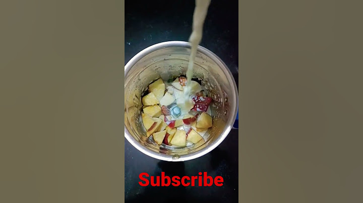 2 years old baby healthy Apple milkshake recipe #short #ytvideo