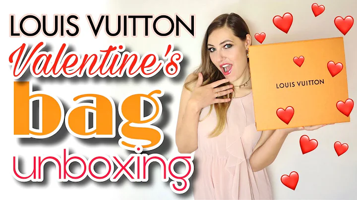 Unbox my Louis Vuitton Valentine's Day handbag with me | LV Fall in love collection