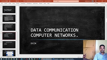 INTRODUCTION TO DATA COMMUNICATION