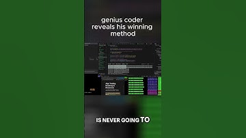 GENIUS coder reveals his winning method!  #bot #coding #crypto #trading
