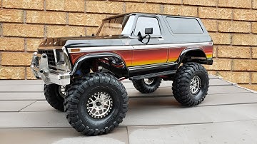 Lifted Traxxas TRX4 Sport Servo Upgrade (Savox SW-0231)