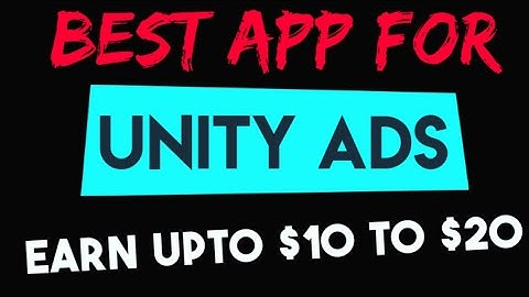 Earn Money With Unity Ads || Earn Upto $10 to $20 Per day🔥 #TechTuberTV