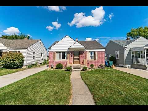 1532 Mclain Avenue, Lincoln Park, MI home video tour