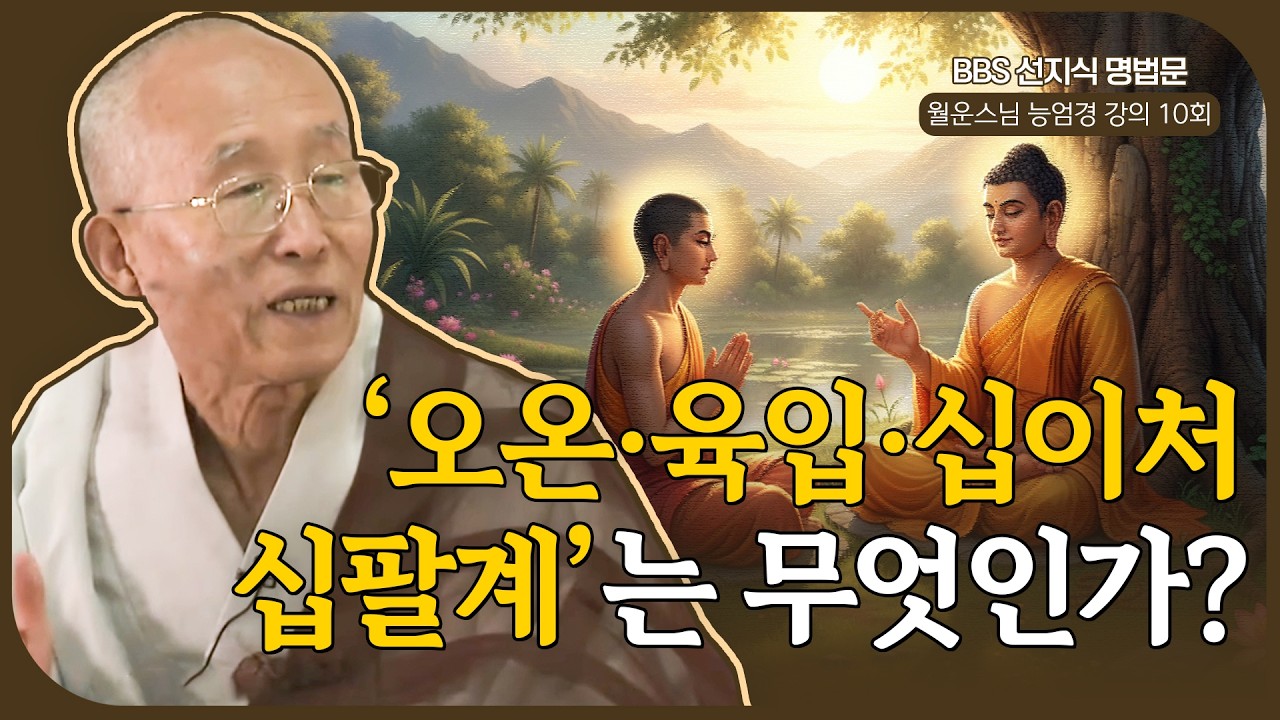 [#월운스님] 불교의 핵심, 여래장과 오온을 통해 본 삶의 본질 | 선지식 명법문 10회
