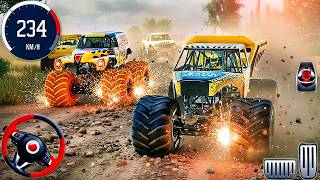 Monster Truck Jam Steel Titans Stunt - Extreme GT Car Mega Ramp Impossible Racing - PC GamePlay #6 screenshot 3