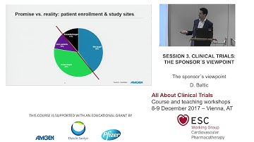 The sponsor´s viewpoint