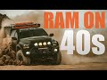 OVERLAND AEV RAM TRUCK ON 40s!!!