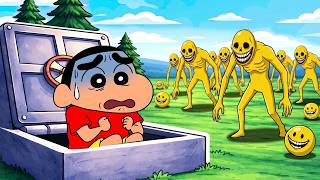 Shinchan Defends the Bunker From VERITY! 😱 screenshot 2