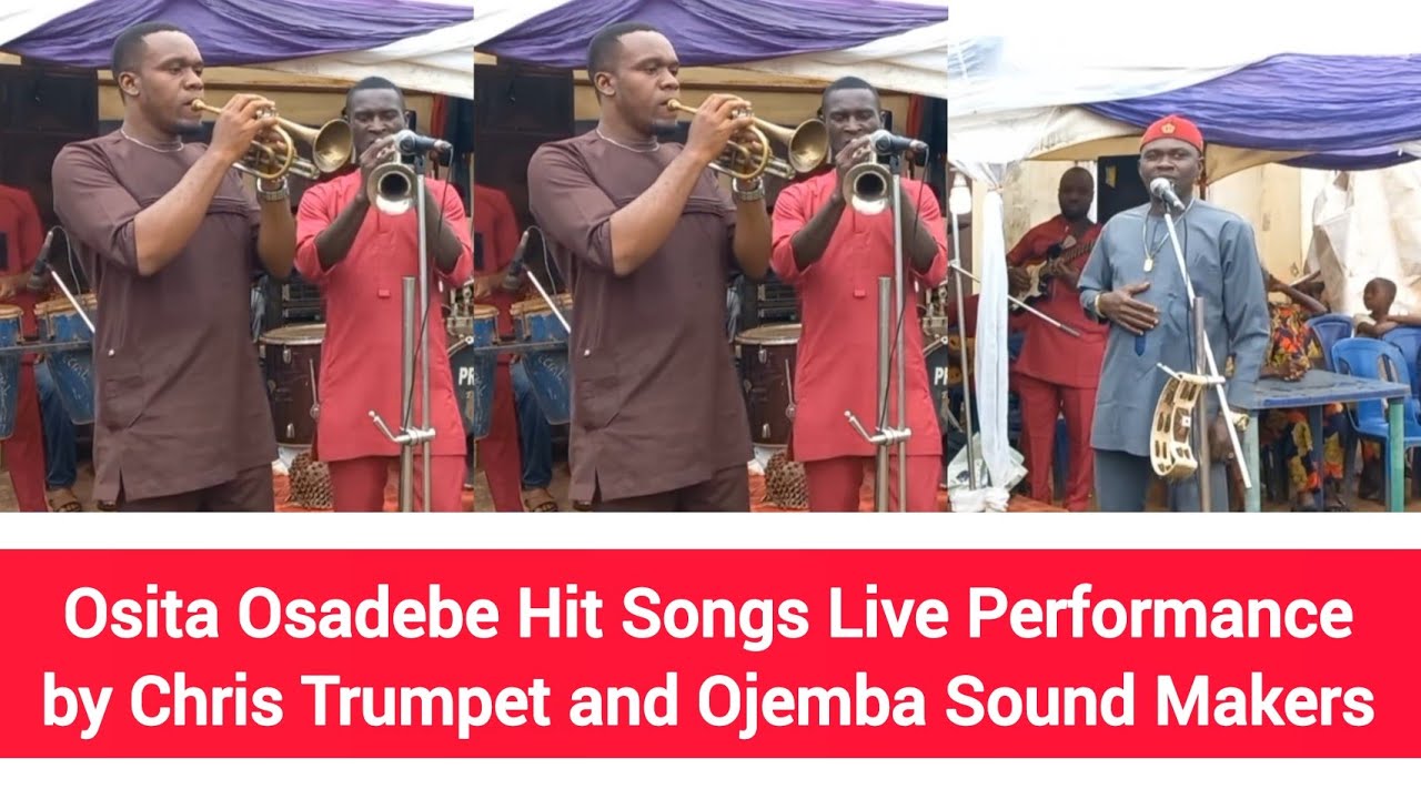 Osita Osadebe Hit Songs Live Performance by Chris Trumpet and Ojemba Sound Makers 