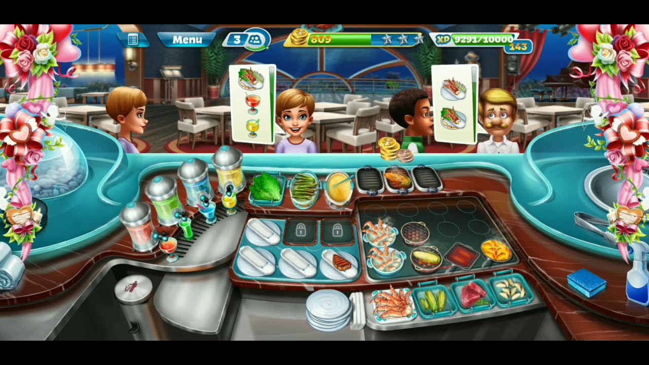 Cooking Fever Day 541 House of Crab YouTube