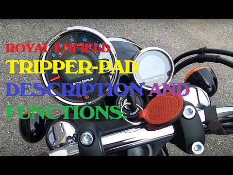 [SUB: EN-FR-SPA]Royal Enfield Tripper Pad Description Functions