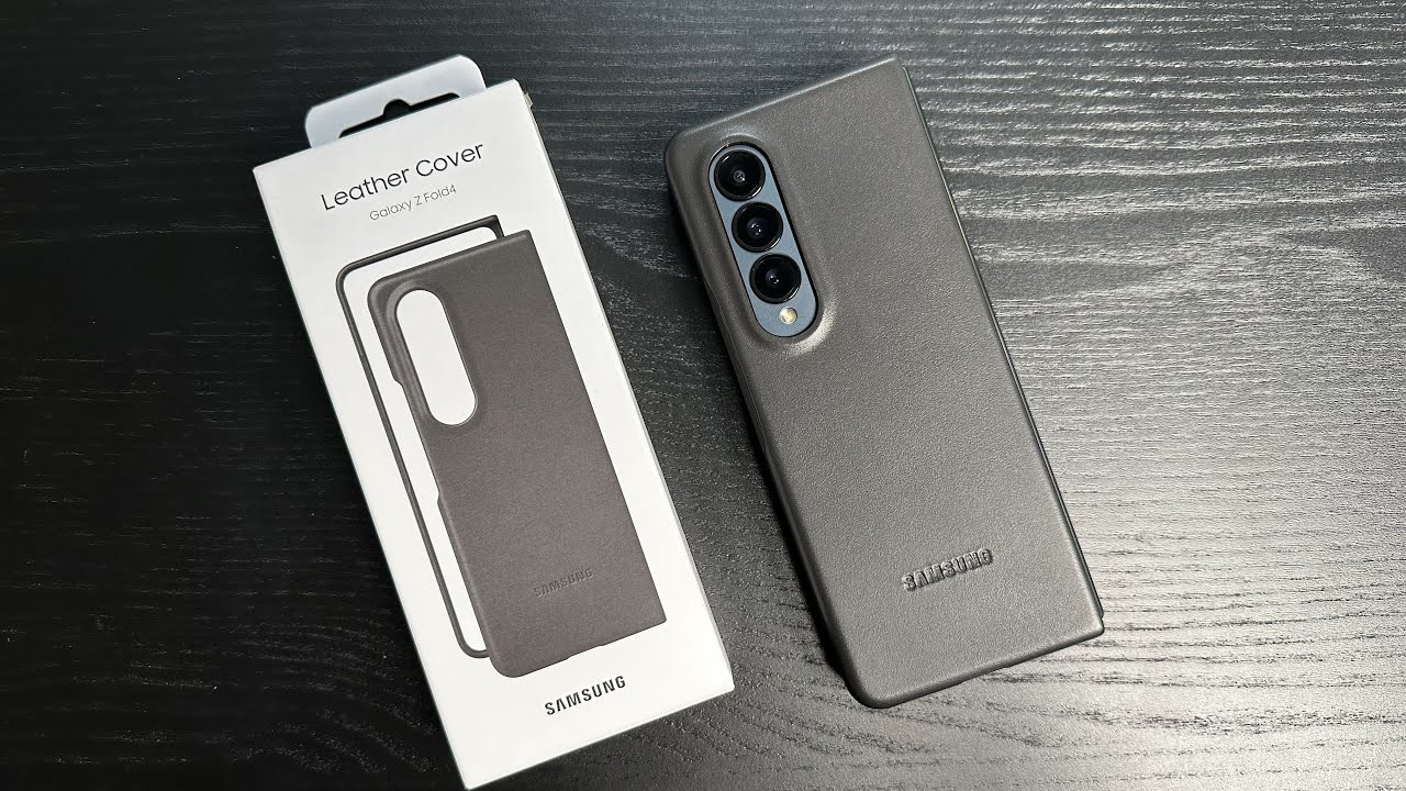 購入割引 【開封品】Galaxy Z Fold4 5G Leather 純正 レザーカバー