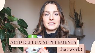Best Supplements For Acid Reflux | What I Take To Prevent Reflux/GERD