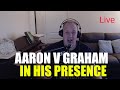 In his presence  aaron v graham live