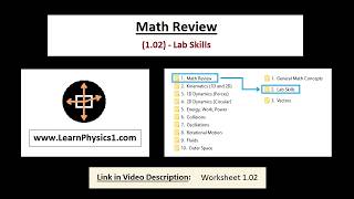 1 02 - Laboratory Skills Physics 1 Experimental Design Lab Tools Graph Linearizing and Analysis