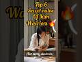 Top 6 secret rules of 4am warriors🔥🔥 #viral #motivation #studytips #studyfacts #studywithme #study
