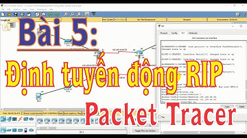 [TMT] Bài 5 - Định tuyến động RIP - Packet Tracer Tutorial