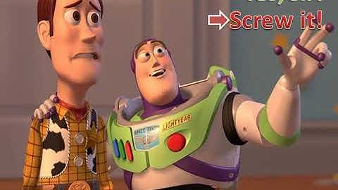 Toy Story 2 (bootleg) Continue and Game Over