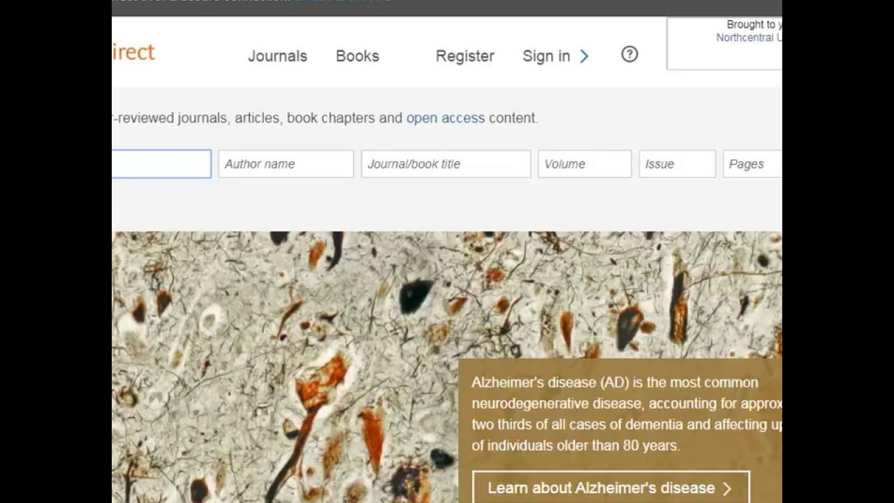 ScienceDirect Quick Tutorial Video YouTube