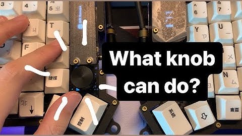 Qmk Knob. What you can do for knob? Vial split keyboard