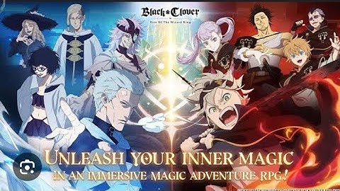 Black Clover M - Official Launch Gameplay (Android/iOS)