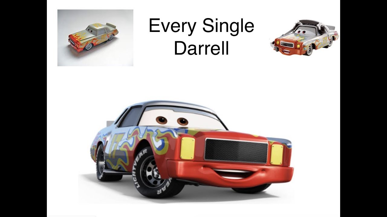 Every Single Disney Cars Darrell Cartrip Diecast Variant