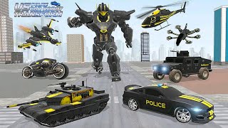 US Police Robot Car Battle: Grand Robot Fight - Android iOS Gameplay screenshot 3