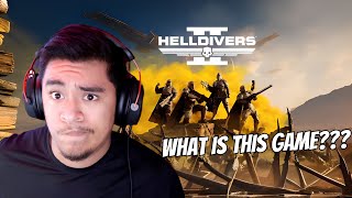 FIRST TIME PLAYING HELLDIVERS 2!!!