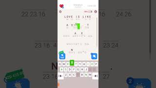 Cryptogram Level 65 Letters and Numbers