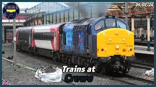 Trains at Crewe Station | 09/02/24