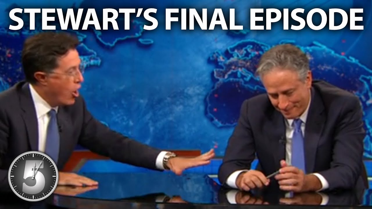 Jon Stewart's Heartfelt Final Episode Of "The Daily Show" YouTube