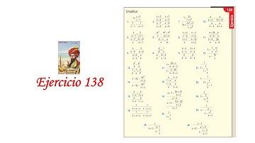 Algebra de Baldor: Ejercicio 138 - Completo