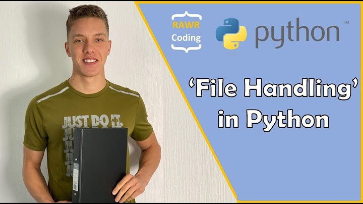Hướng dẫn how do you open and write to an existing text file in python? - làm cách nào để bạn mở và ghi vào một tệp văn bản hiện có trong python?