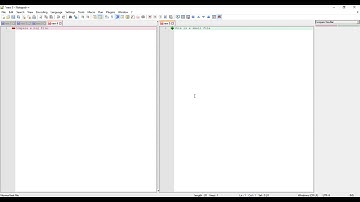 Notepad++: How to compare two files compare plugin