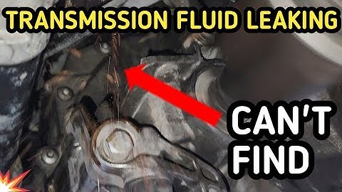How to Diagnose Transmission Leaks (Transmission Oil Leaking)