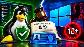 Linux JUST Got a MASSIVE Advantage as New Law Forces Windows Into Age Verification!