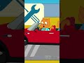 Carro Volador 🚙💨💨💨 Familia de Gatos Dibujos Animados Para Niños #animados