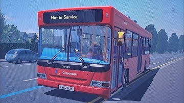 Mega kickdown! Driving the new pointer 2 \ Dennis Dart on TR3. Croydon: London Bus Simulator.