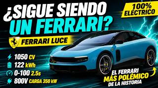 Ferrari finalmente lo hizo: su primer EV es brutal