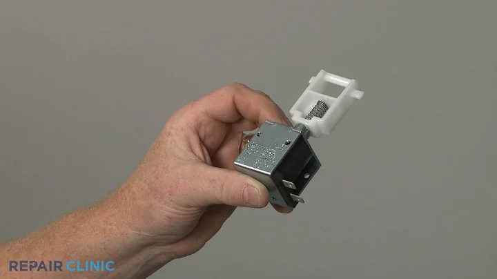 Refrigerator Crushed Ice Solenoid Assembly (241675704) - Frigidaire Refrigerator Repair Help