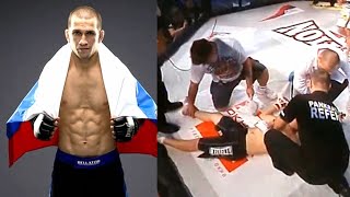 Brutal KNOCKOUT with a knee strike! Shlemenko's student almost blew off the champion's head!