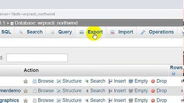 How to Export Database Code to YAML File in PHPmyAdmin