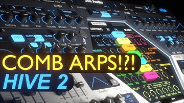 Comb filtered arps are amazing in Hive2 | Sound Design Tutorial