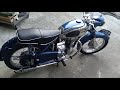 Horex Regina 400cc 1954. Pure sound.