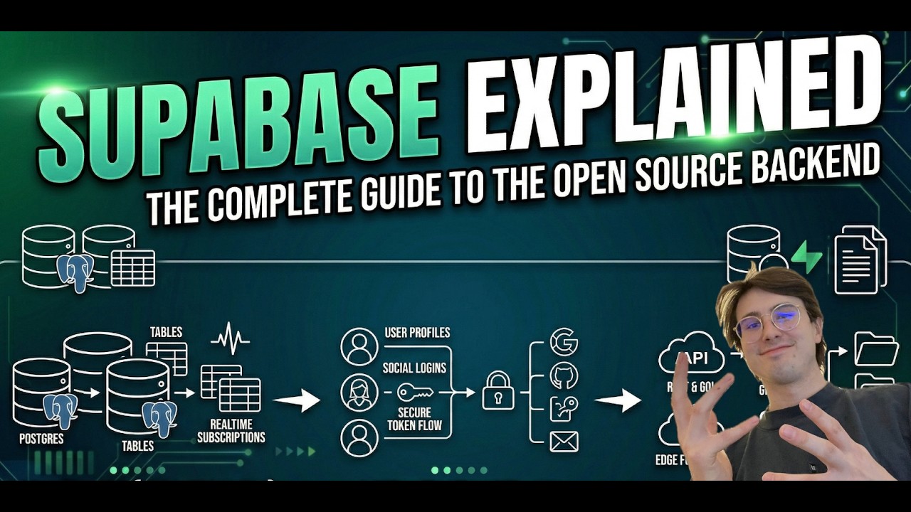Supabase Explained: The Open-Source Backend You Need - YouTube